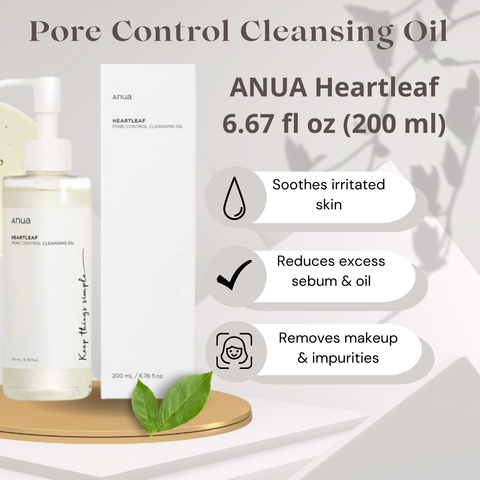 ANUA Heartleaf Pore Control Cleansing Oil