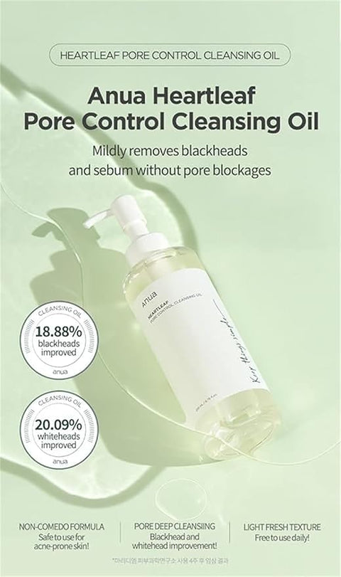 ANUA Heartleaf Pore Control Cleansing Oil